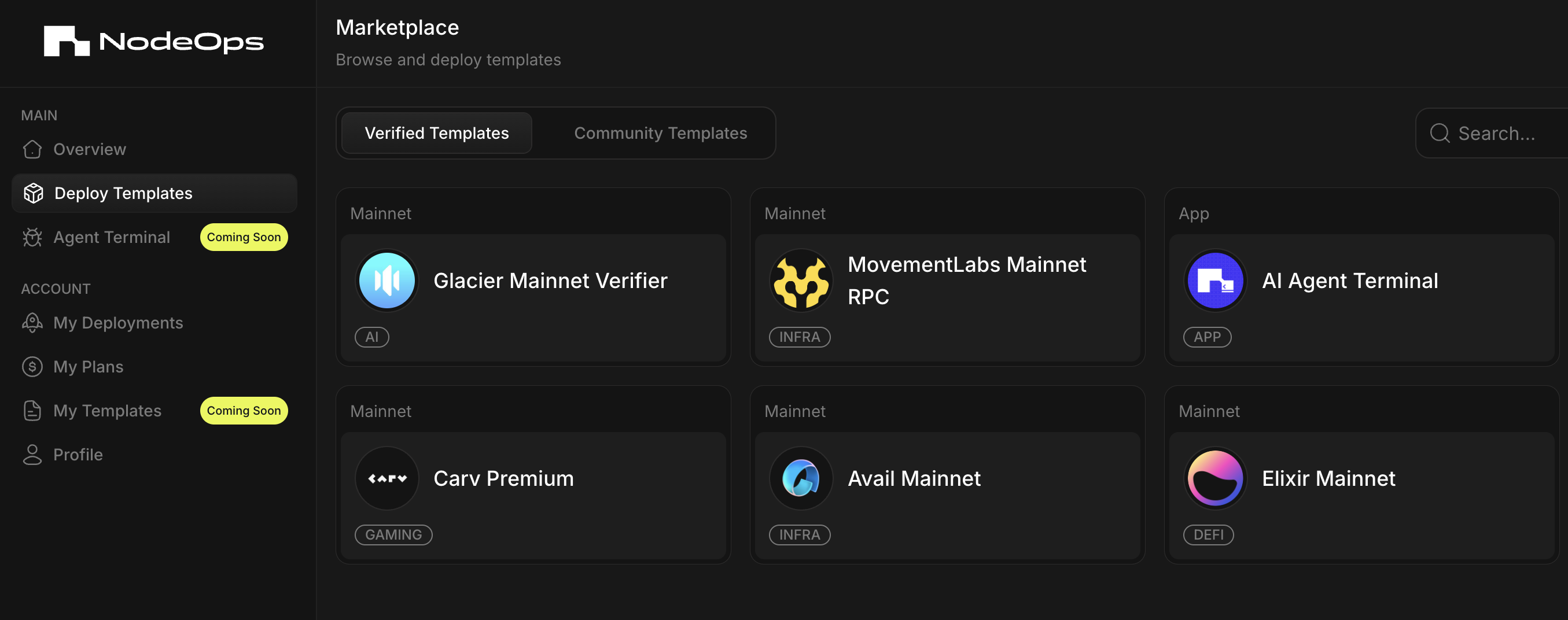 NodeOps Node details