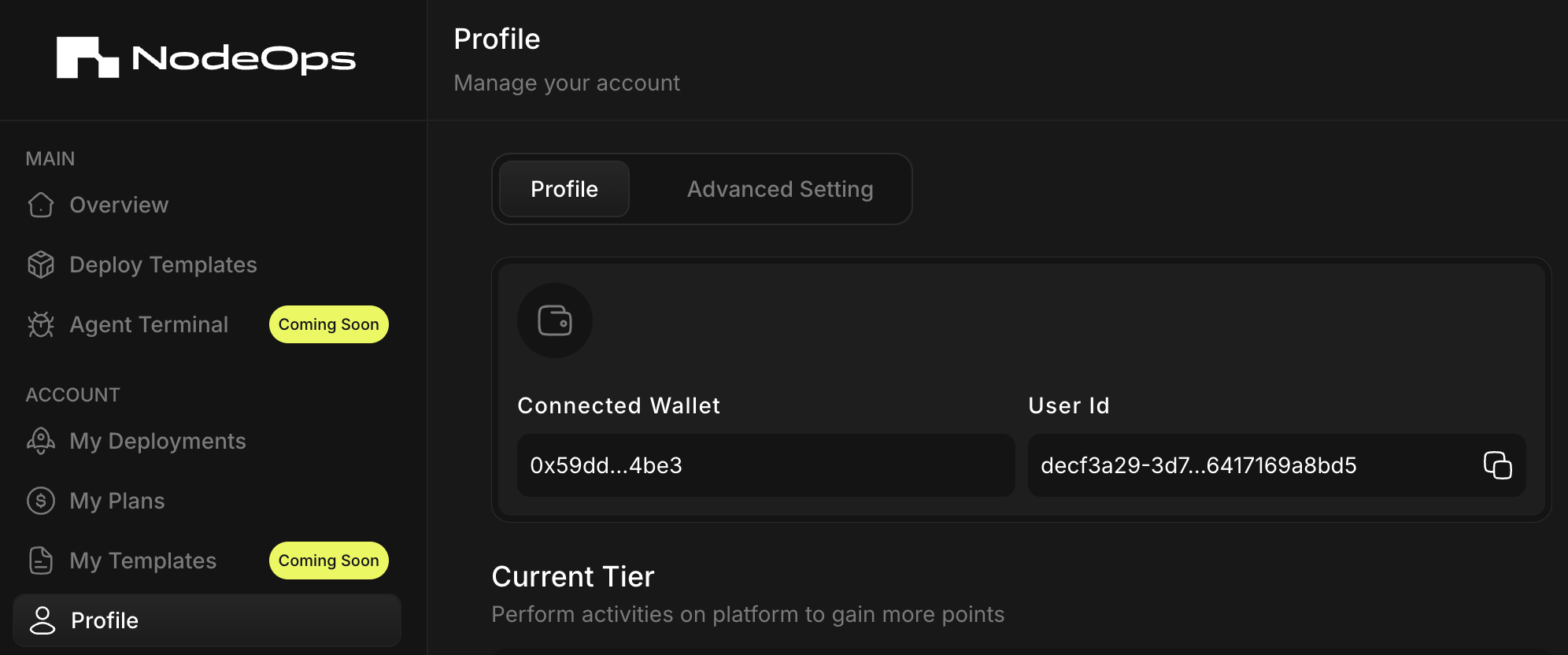NodeOps Node details