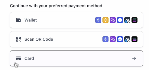 Payment partner for NodeOps accepts popular payment options such as Visa, Mastercard, American Express