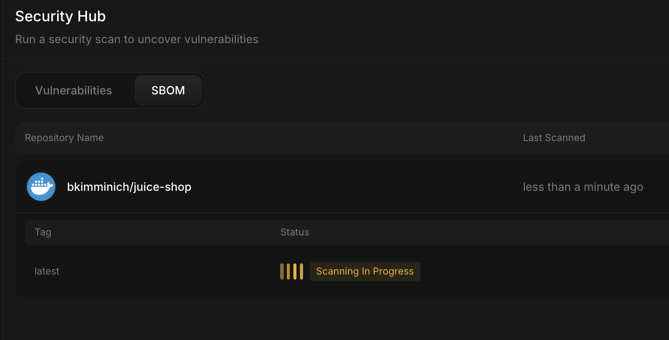 Image showing scanned resource in the NodeOps Network Dashboard